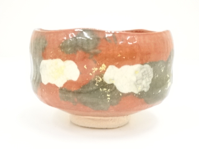 道具 ] - 道具 川崎和楽造 赤楽羊茶碗（共箱） | ネットショップ圭